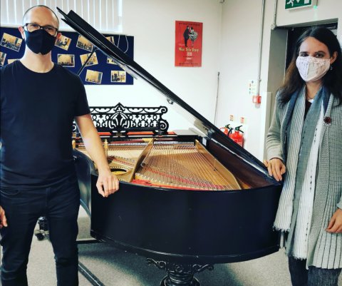 Grand Piano rehomed to Two Rivers 