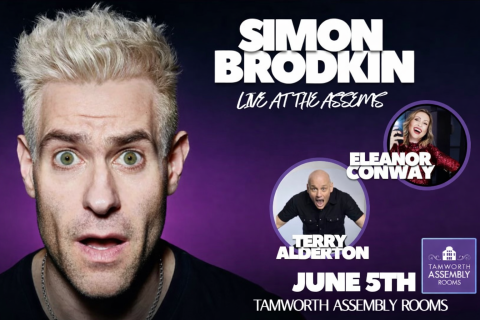 Simon Brodkin show poster